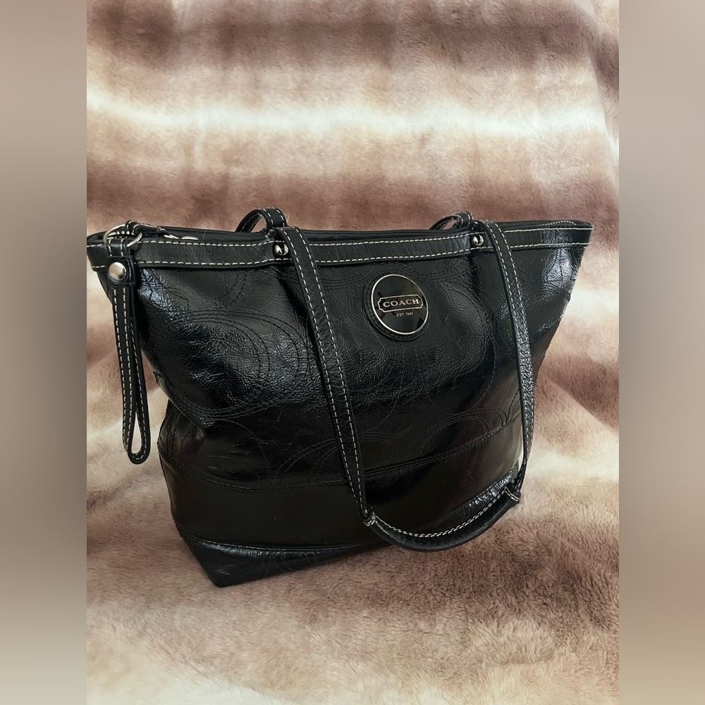 Authentic Signature Coach Purse